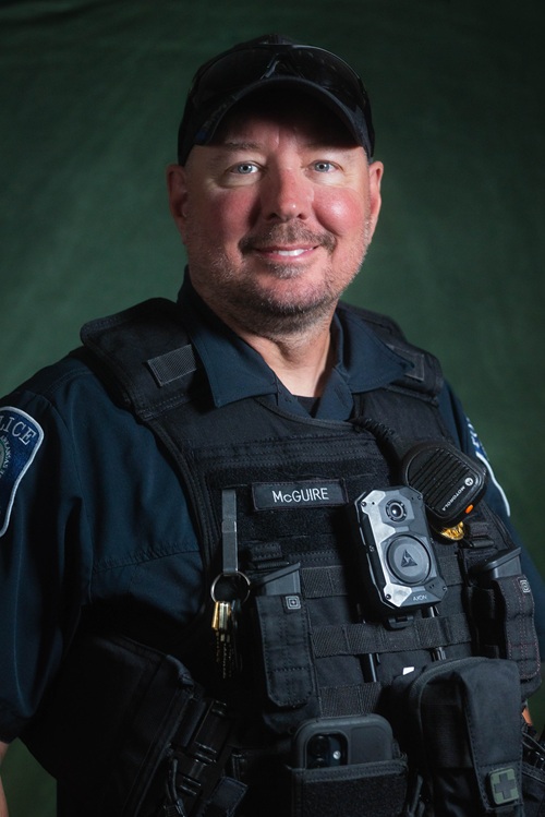 Police Officer Chris McGuier Police Officer Chris McGuier